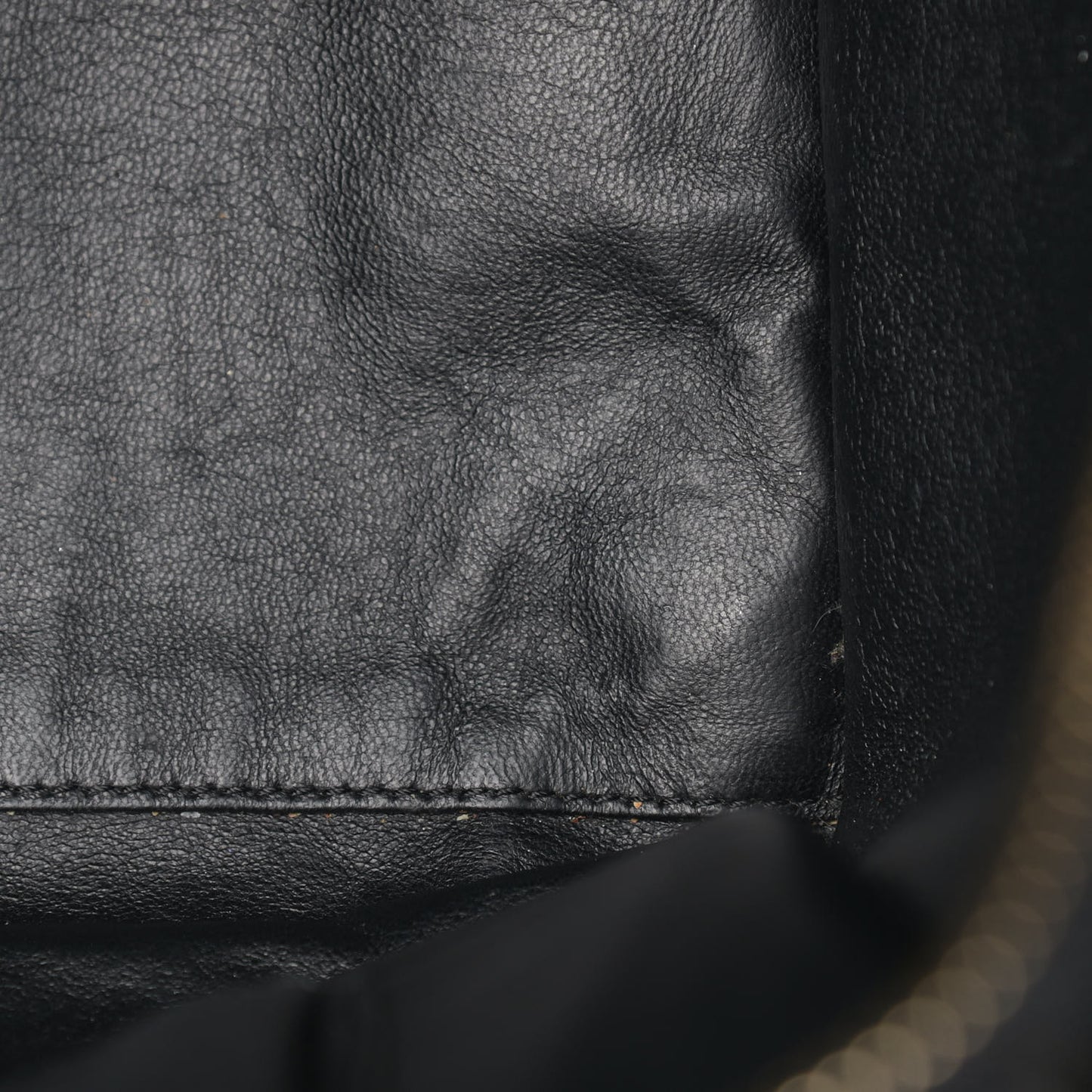 Smooth Calfskin Mini Bi-Color Luggage Forest Black