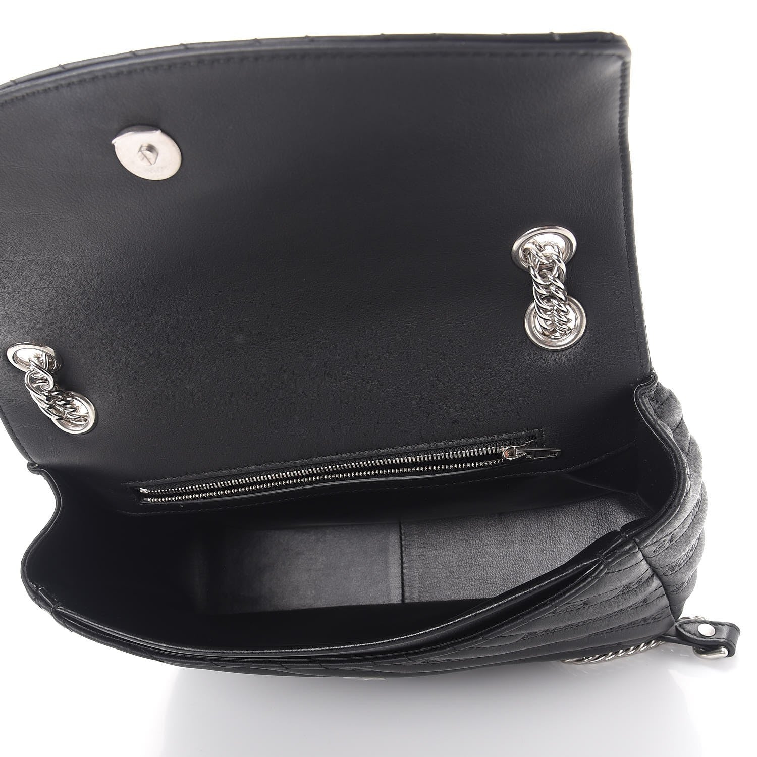 Balenciaga Calfskin Charms Logo Matelasse M BB Round Shoulder Bag Black 5 of 10