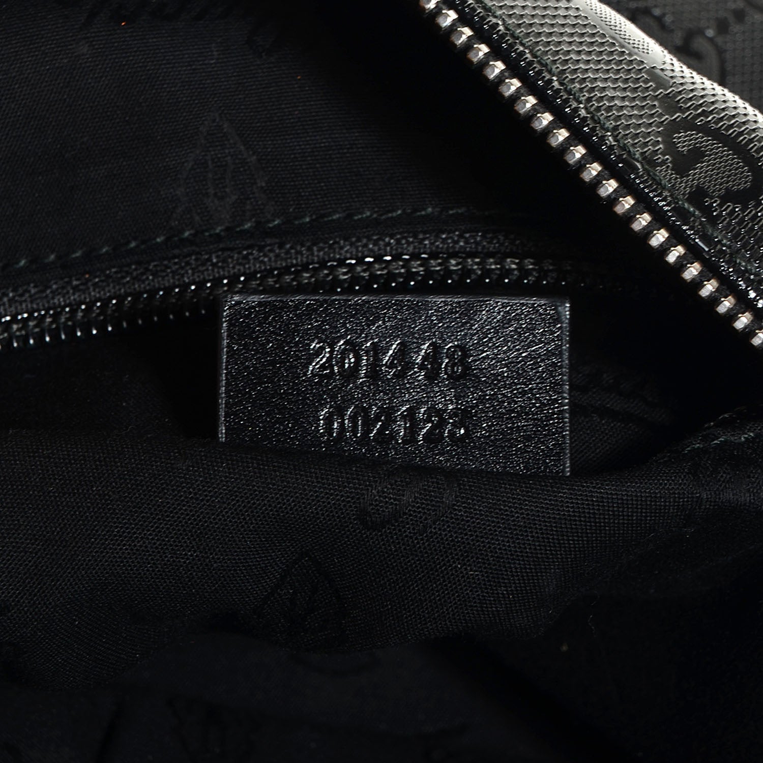 Gucci Imprime Monogram Medium Messenger Bag Black 7 of 9