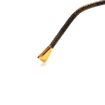 Louis Vuitton Damier Ebene Conspiration Pilote Aviator Sunglasses Gold 6 of 7