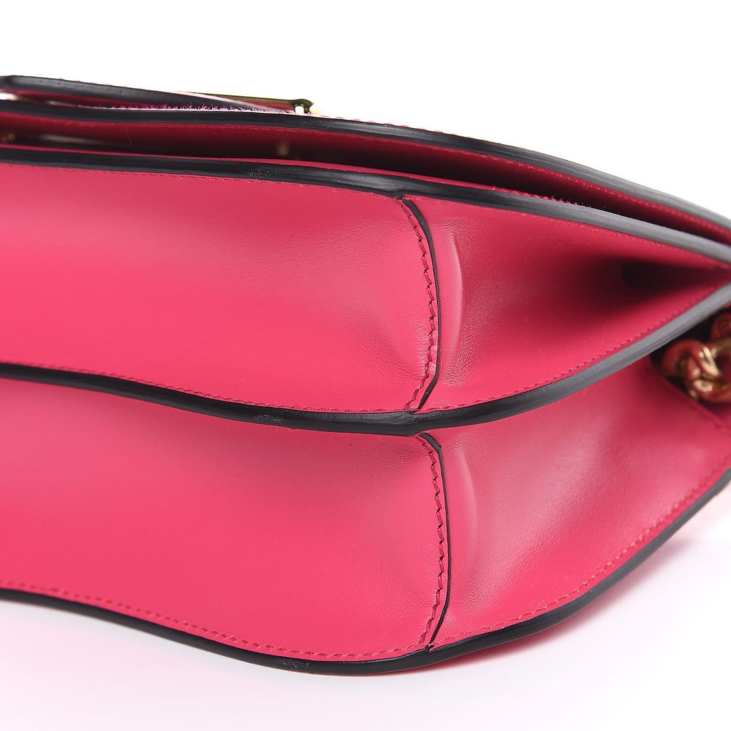 City Calfskin Sidonie Small Chain Crossbody Bag Magenta