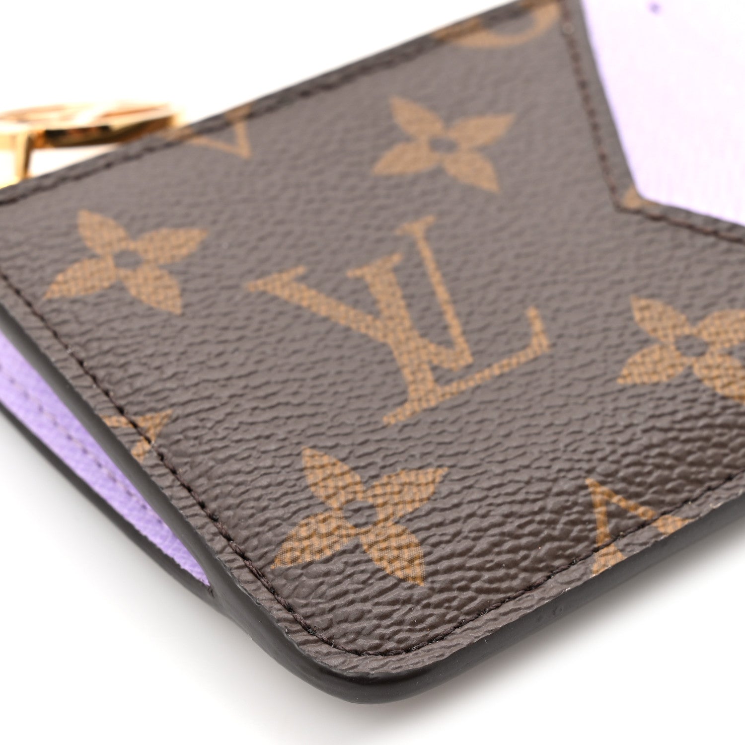 Louis Vuitton Monogram Zipped Romy Card Holder Bubble Tea 7 of 8