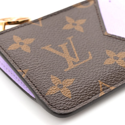 Louis Vuitton Monogram Zipped Romy Card Holder Bubble Tea 7 of 8