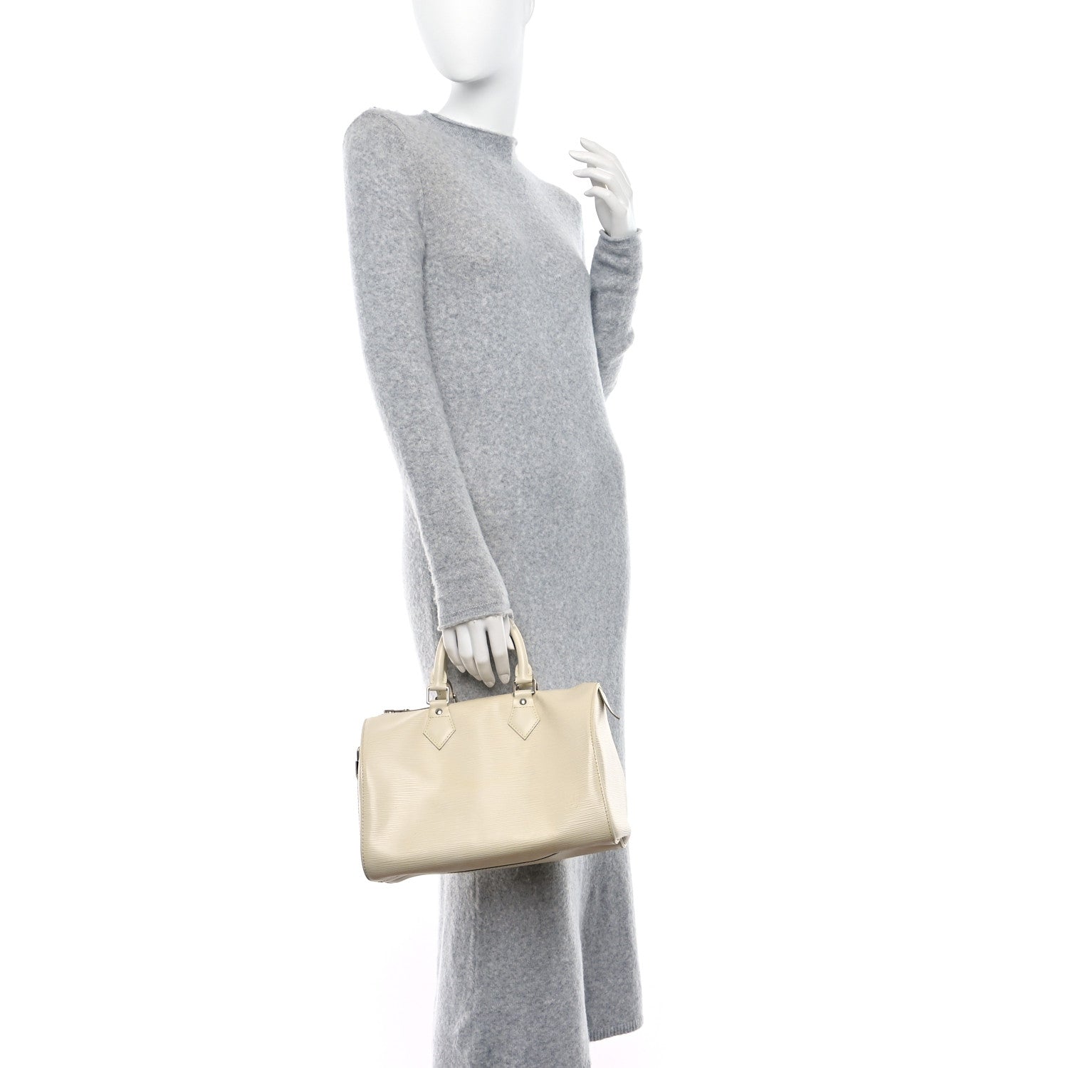 Louis Vuitton Epi Speedy 25 Ivory 2 of 9