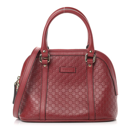 Gucci Soft Microguccissima Mini Dome Bag Rosso 1 of 13
