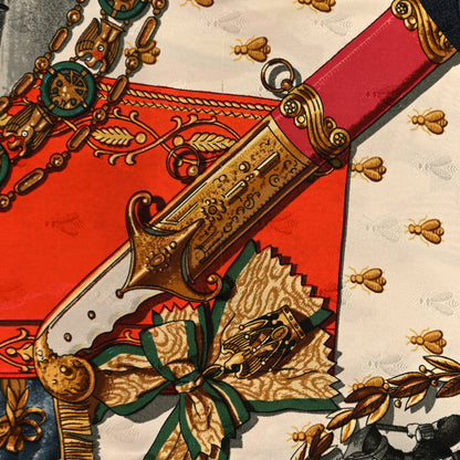 Hermes Silk Napoleon Scarf 90 3 of 3