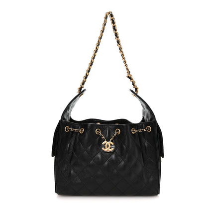 Chanel Caviar Quilted Small Chanel 25 Handbag Black 1 of 10