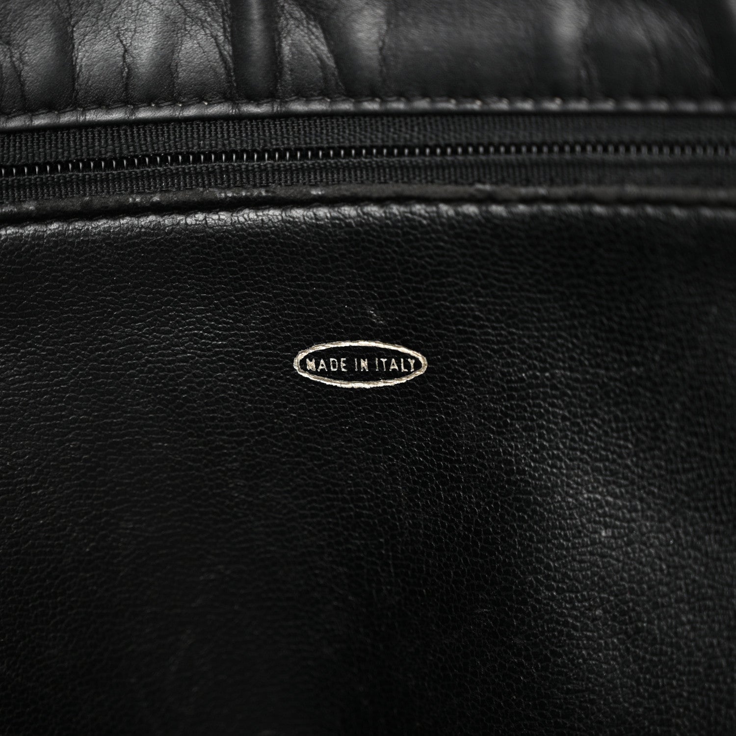Chanel Lambskin Quilted Shoulder Bag Black 7 of 18