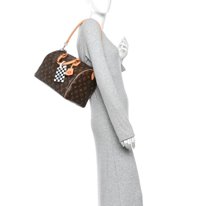 Louis Vuitton Monogram 57th Street NYC Speedy Soft 30 2 of 9