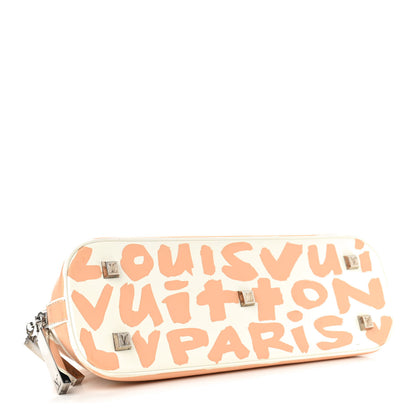 Louis Vuitton Graffiti Alma Horizontal Peach 4 of 13