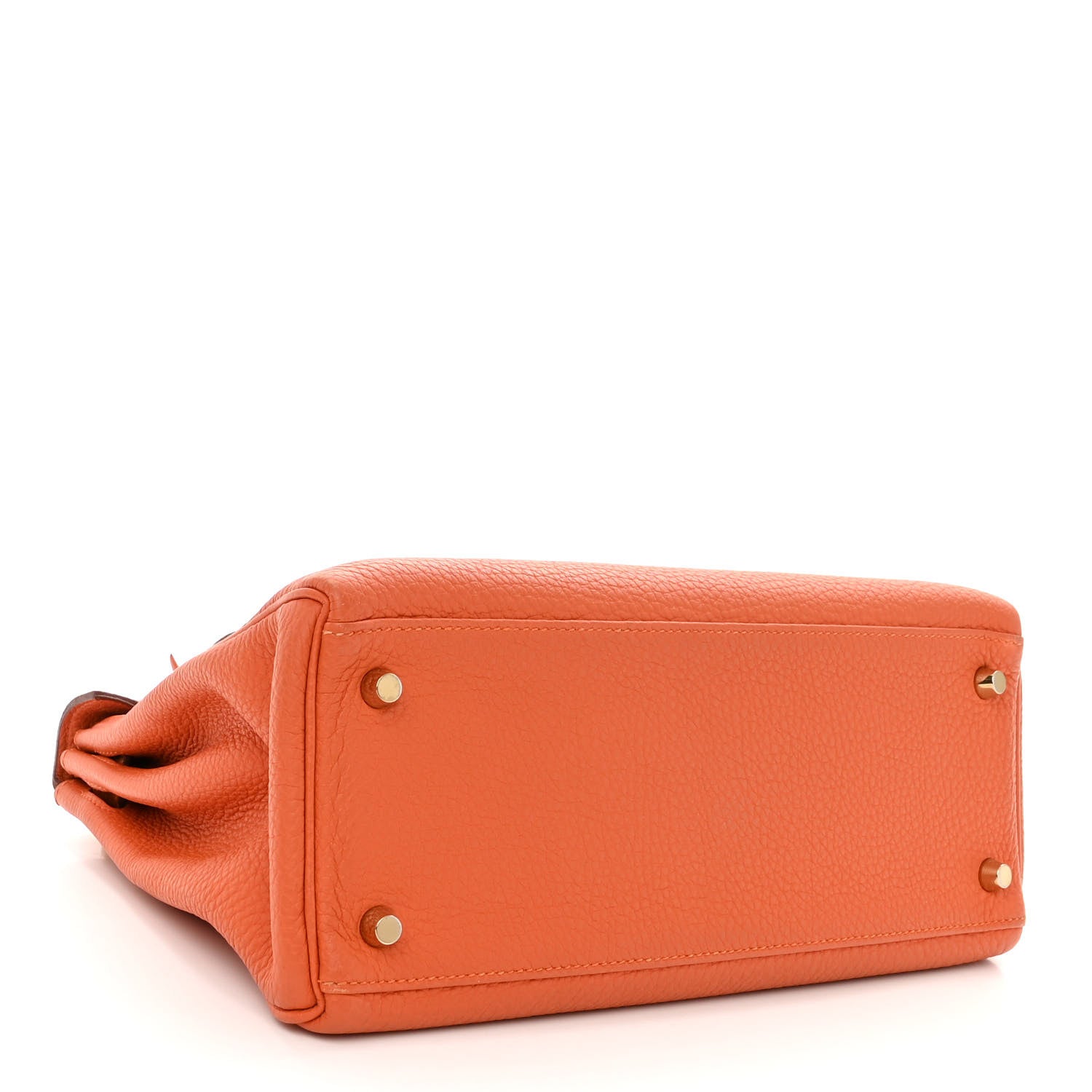 Hermes Togo Kelly Retourne 28 Orange 4 of 18