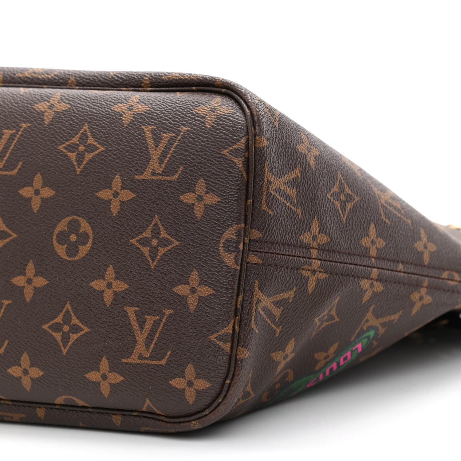 Louis Vuitton Monogram World Tour Neverfull MM 11 of 11