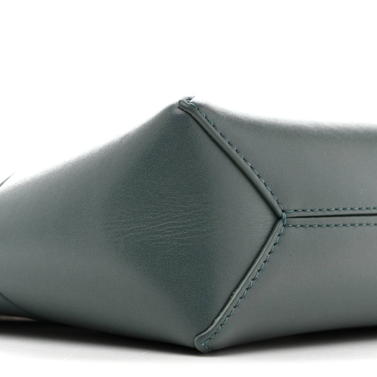 Loewe Shiny Calfskin Puzzle Fold Pouch Vetiver 9 of 14
