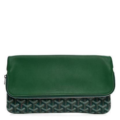 Goyard Goyardine Sainte Marie Soft Clutch Green 1 of 7