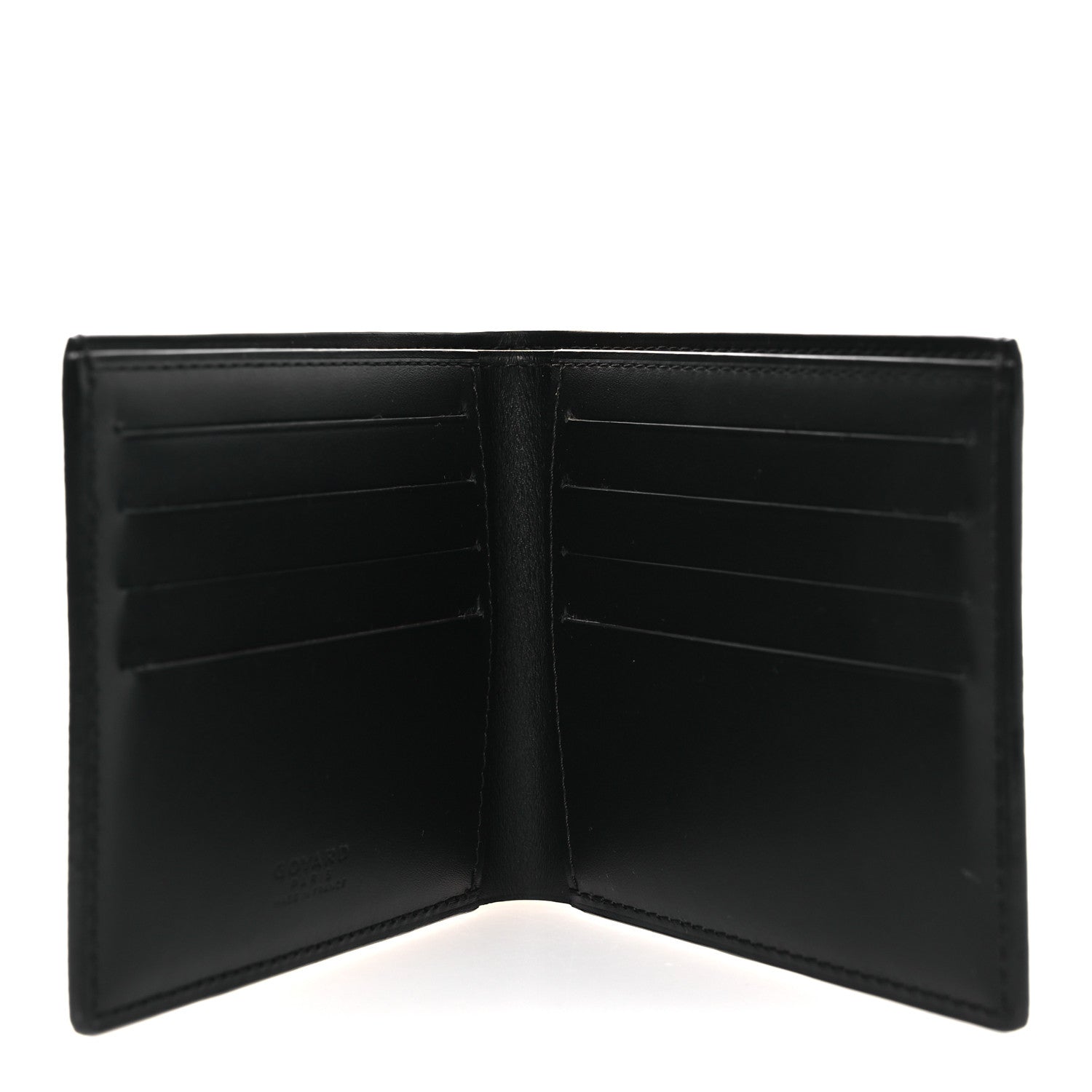 Goyard Goyardine Bi-Fold Victoire PM Wallet Black 5 of 9