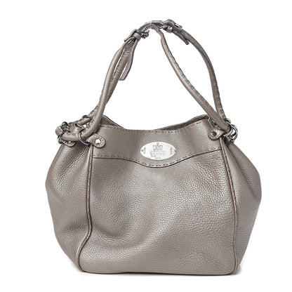 Fendi Cuoio Romano Selleria Small Bucket Peltro 1 of 11