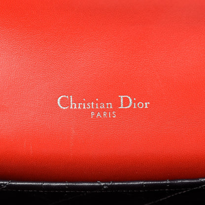 Christian Dior Lambskin Cannage Large Miss Dior Flap Vermillion 6 of 20