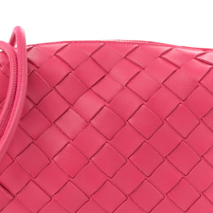 Bottega Veneta Nappa Intrecciato Mini Loop Camera Bag Cranberry 7 of 9