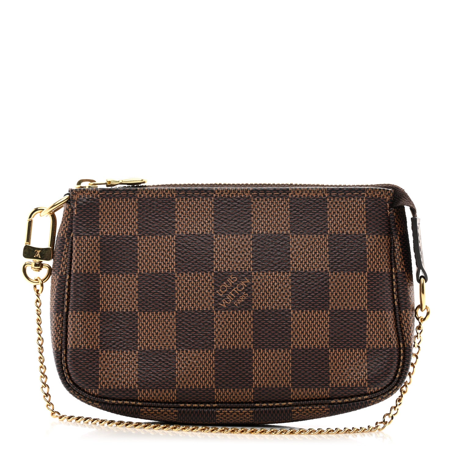 Louis Vuitton Damier Ebene Mini Pochette Accessories 1 of 8
