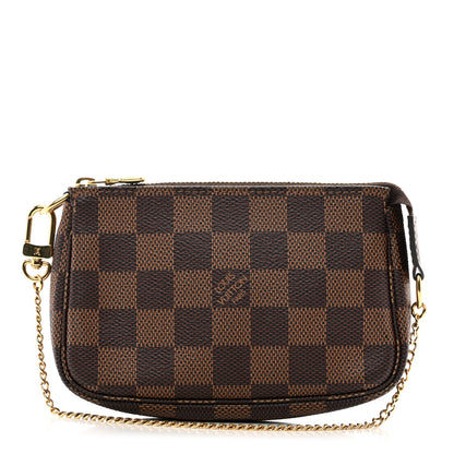 Louis Vuitton Damier Ebene Mini Pochette Accessories 1 of 8