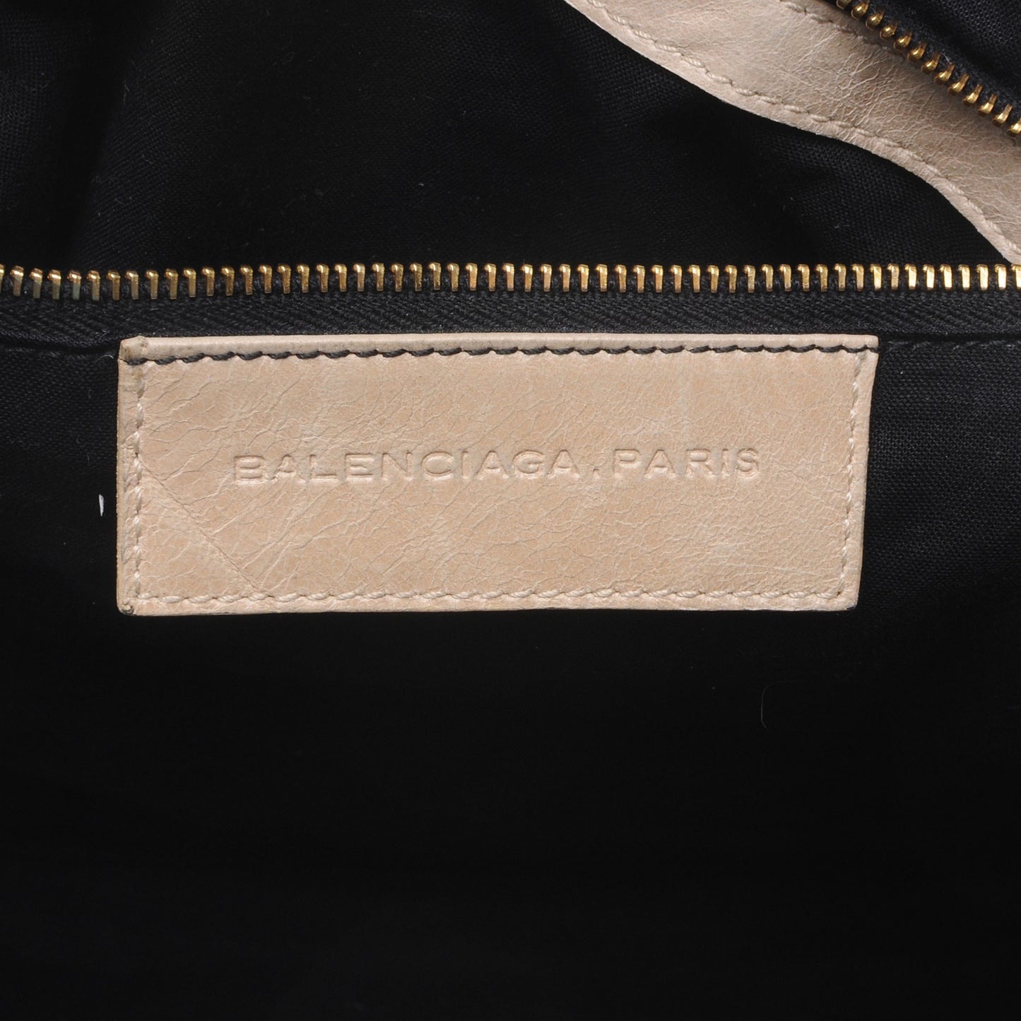 Agneau Giant 21 Gold Hardware Work Praline