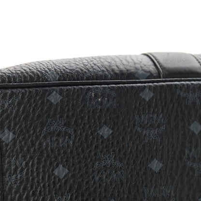 MCM Visetos Large Liz Reversible Shopper Tote Black 18 of 24
