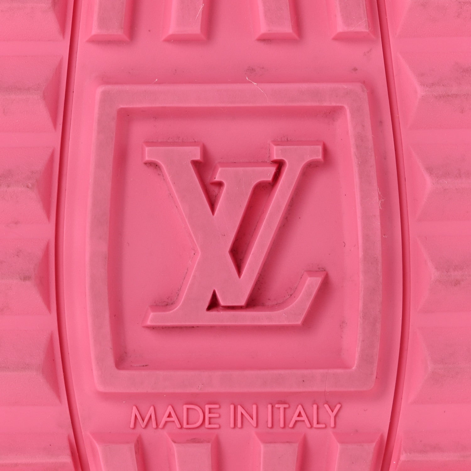 Louis Vuitton Calfskin Monogram Run Away Sneakers 38 White Pink 7 of 9