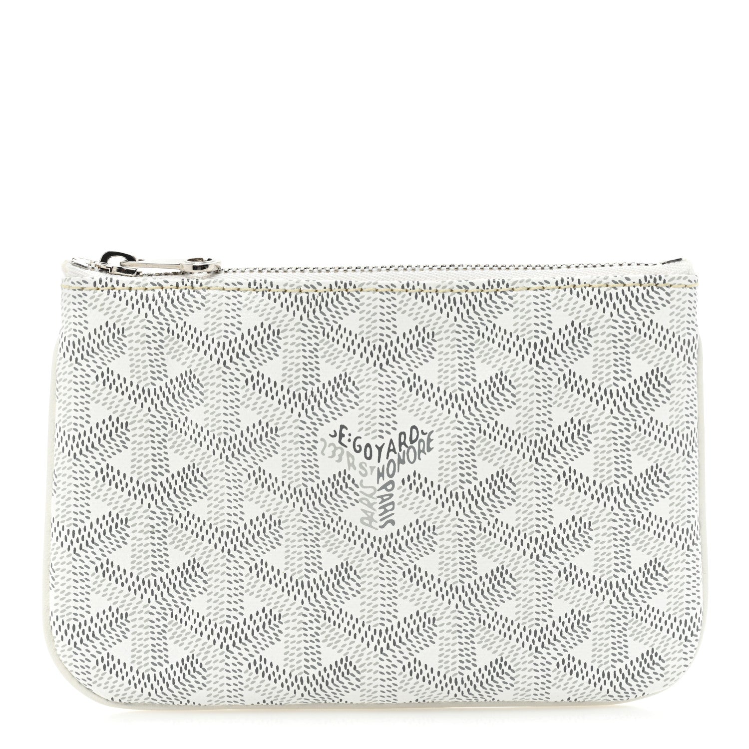Goyard Goyardine Senat Pochette PM White 1 of 9