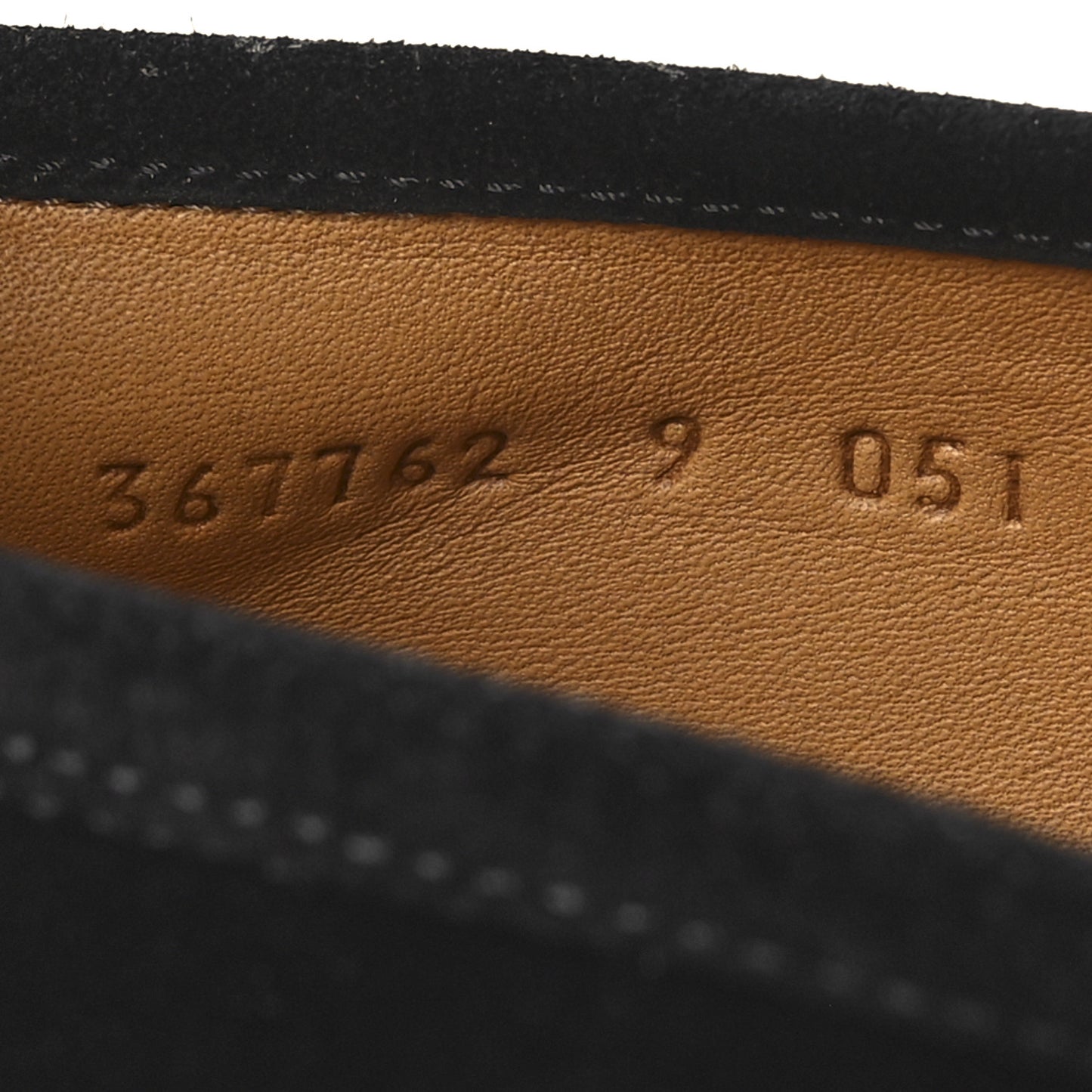 Suede Mens 1953 Horsebit Loafers 9 Black