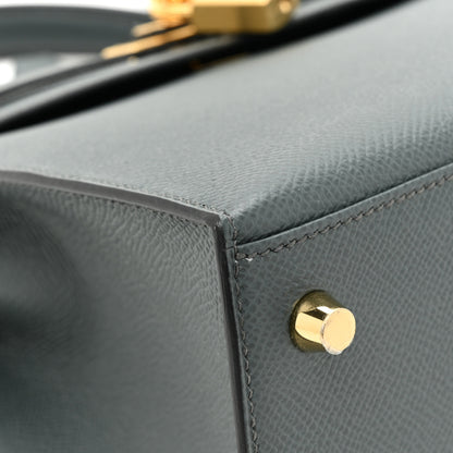 Hermes Epsom Kelly Sellier 25 Vert Amande 9 of 13