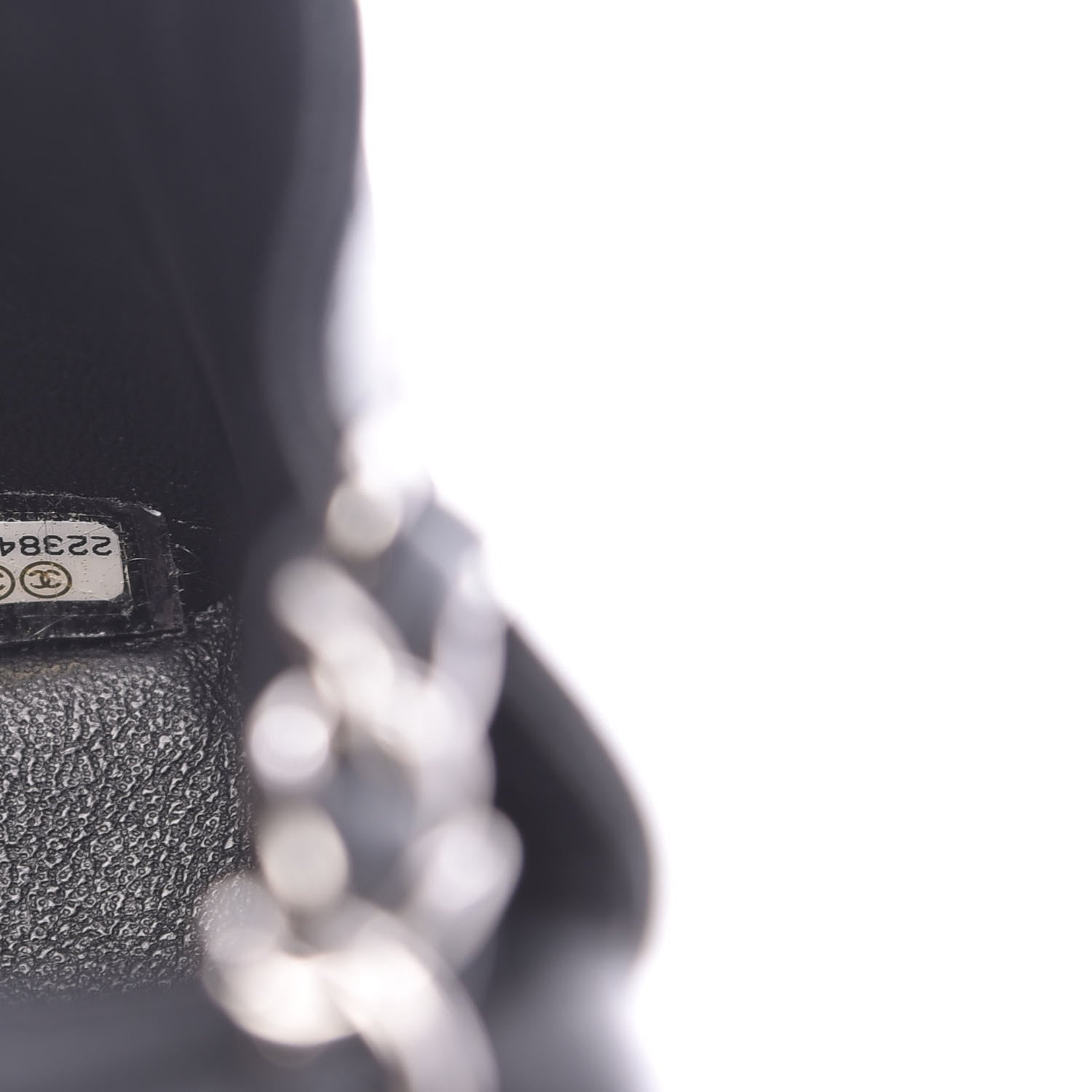 Chanel Lambskin Quilted Mini Square Flap Black 7 of 11