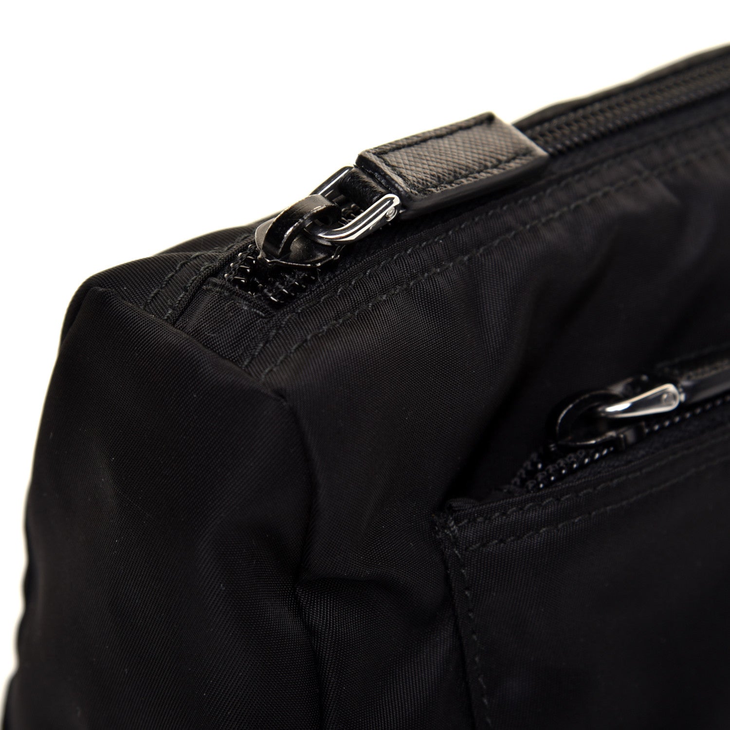 Prada Nylon Vela Cosmetic Pouch Black 11 of 11