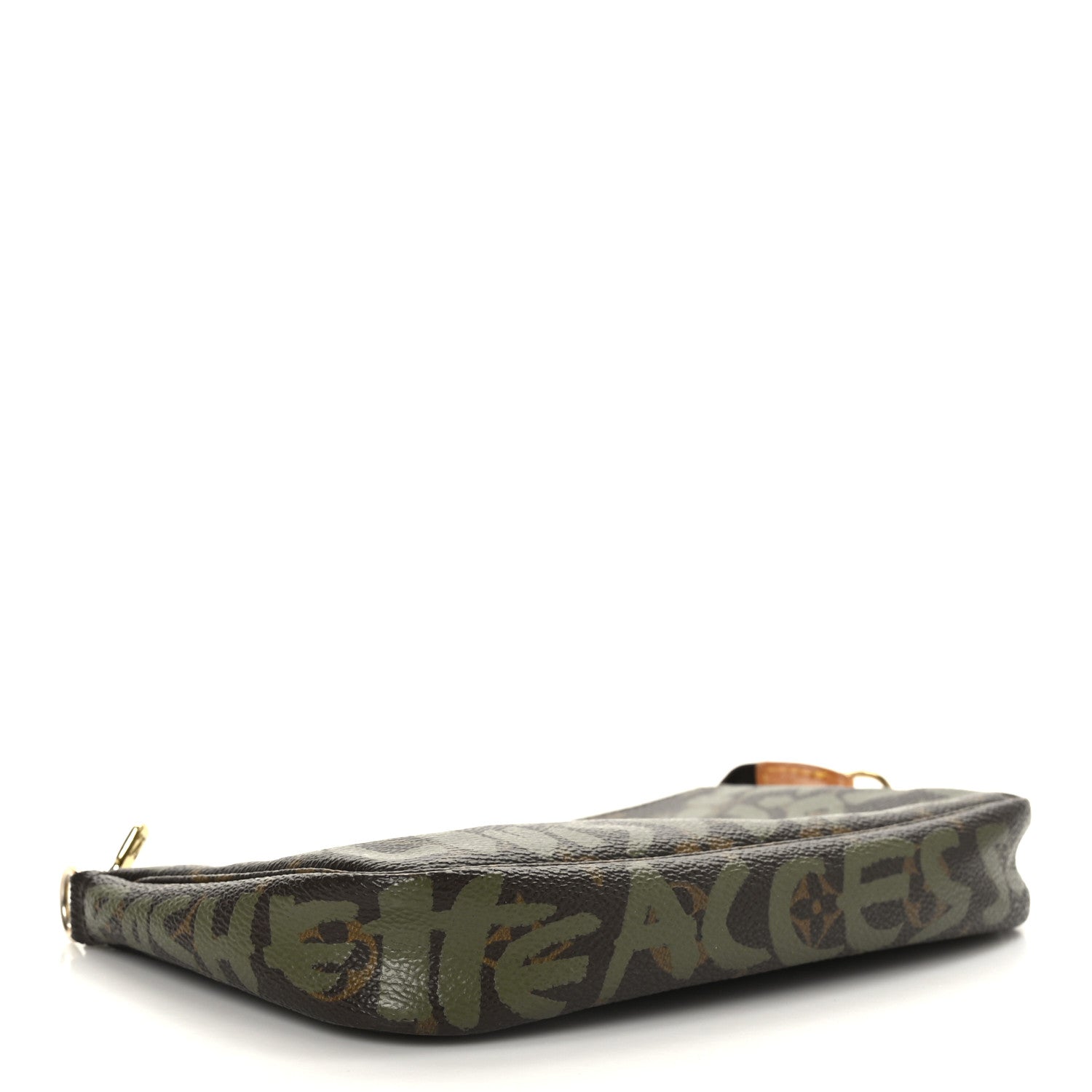 Louis Vuitton Monogram Graffiti Pochette Accessories Kaki 4 of 9