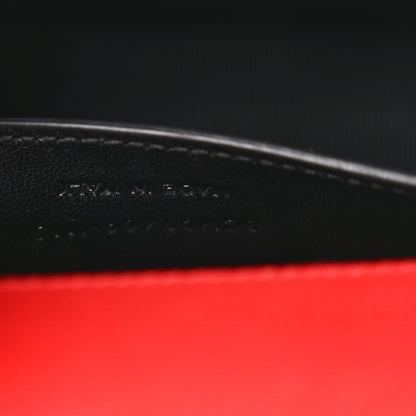 Saint Laurent Grain De Poudre Classic Monogram Cassandre Clutch New Red 7 of 7