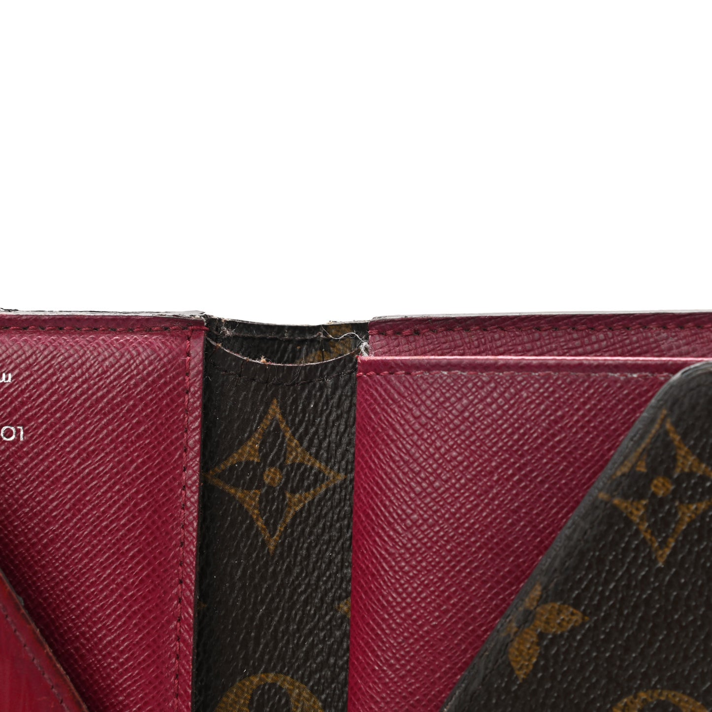 Epi Monogram Marie-Lou Compact Wallet Fuchsia
