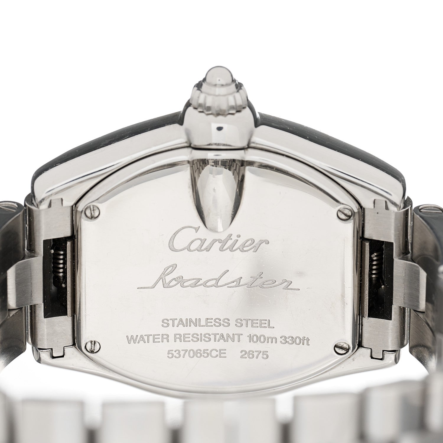 Cartier Stainless Steel 31mm Roadster Quartz Watch 4 of 4