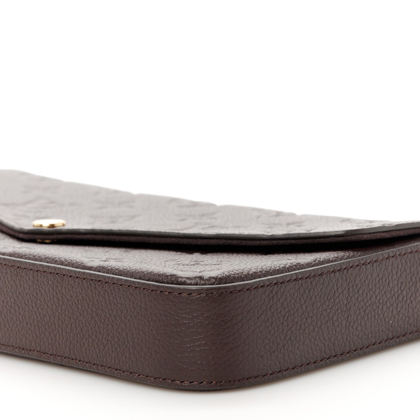 Empreinte Pochette Felicie Chain Wallet Chocolate