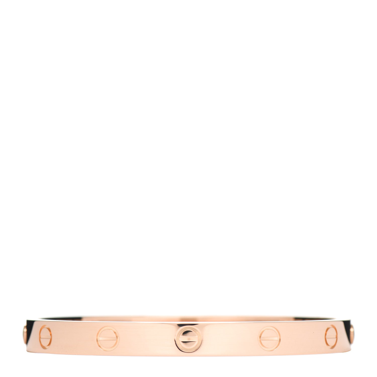 Cartier 18K Pink Gold LOVE Bracelet 17 3 of 6