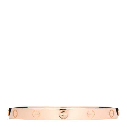 Cartier 18K Pink Gold LOVE Bracelet 17 3 of 6