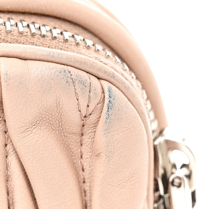 Miu Miu Nappa Matelasse Camera Bag Cammeo 15 of 18