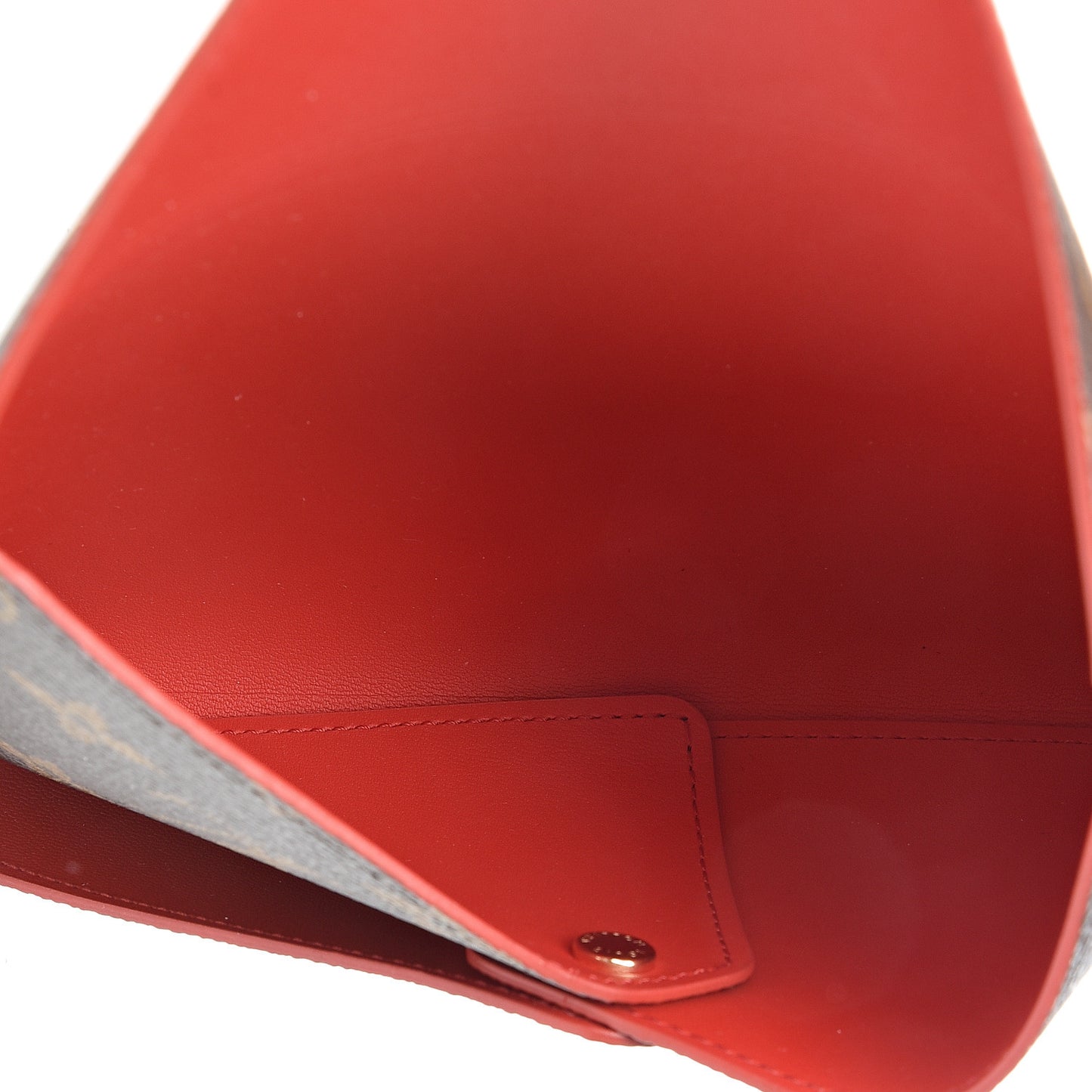 Monogram Medium Kirigami Pochette Insert Coquelicot