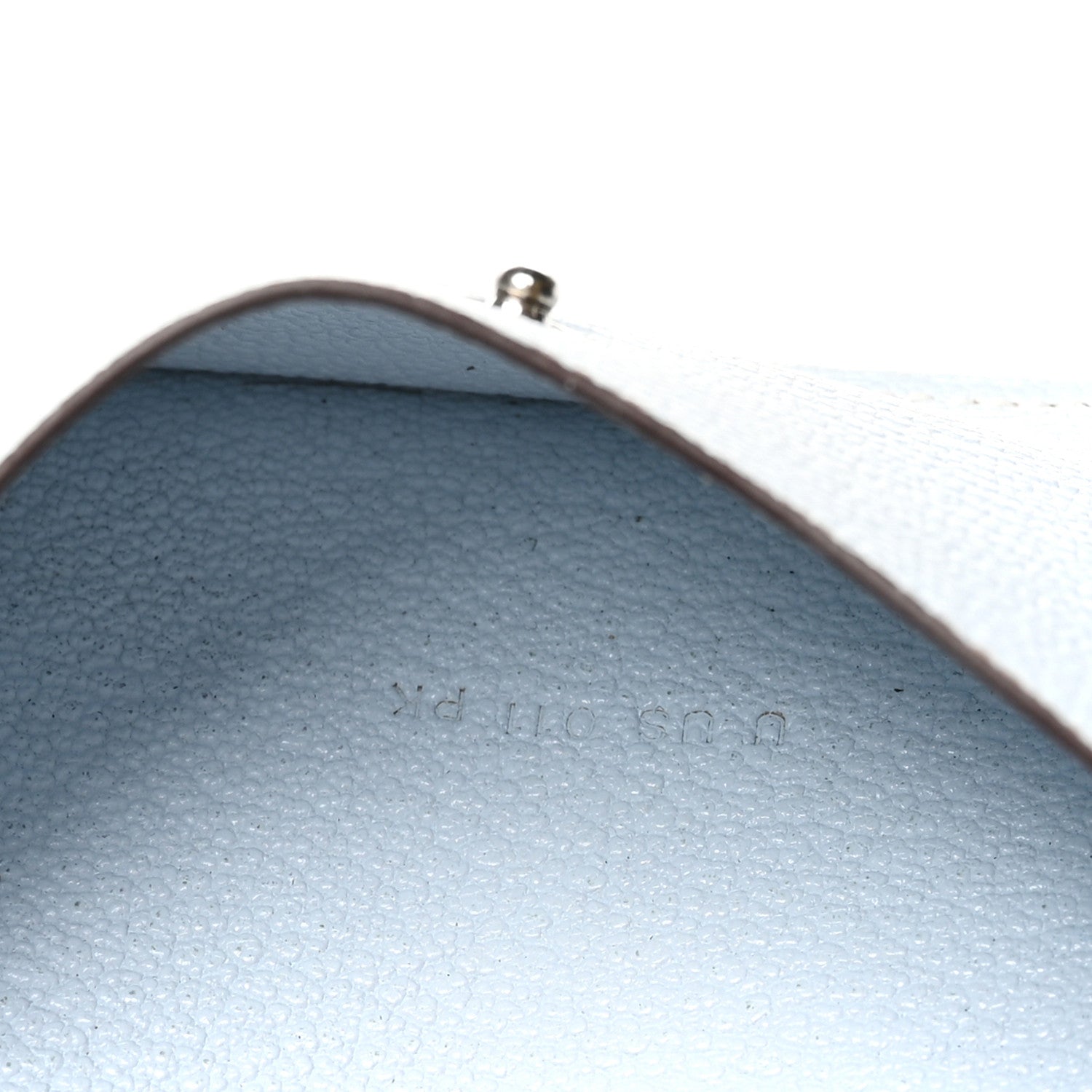 Hermes Chevre Mysore Mini Bearn Wallet Bleu Brume 7 of 10