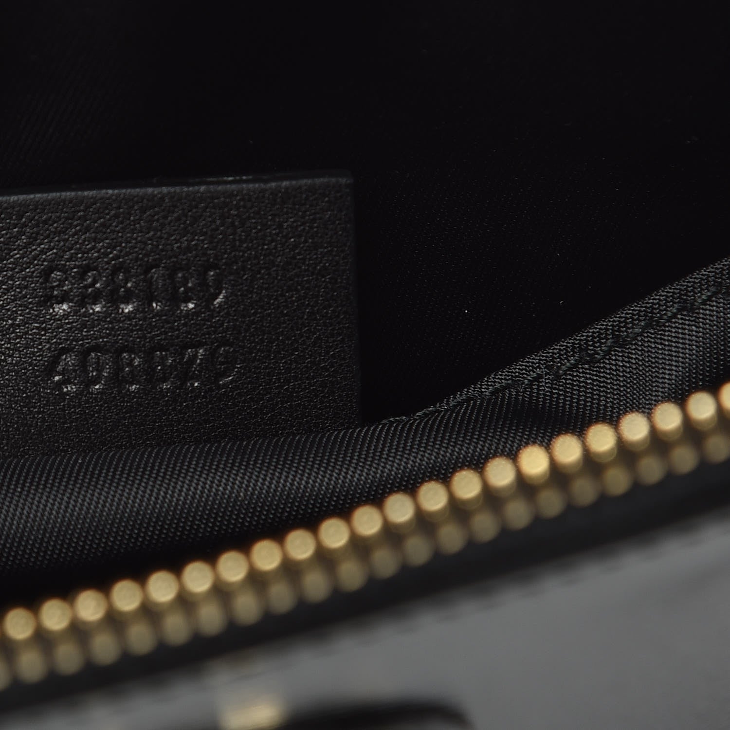 Gucci Calfskin Lovely Heart Cosmetic Case Black 7 of 9