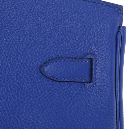 Hermes Togo Birkin 35 Bleu Electrique 31 of 33