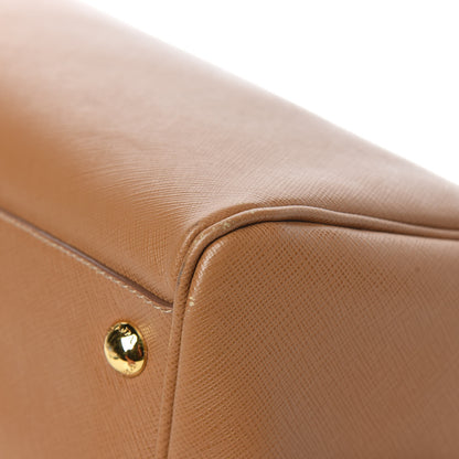Prada Saffiano Lux Bowler Caramel 12 of 12