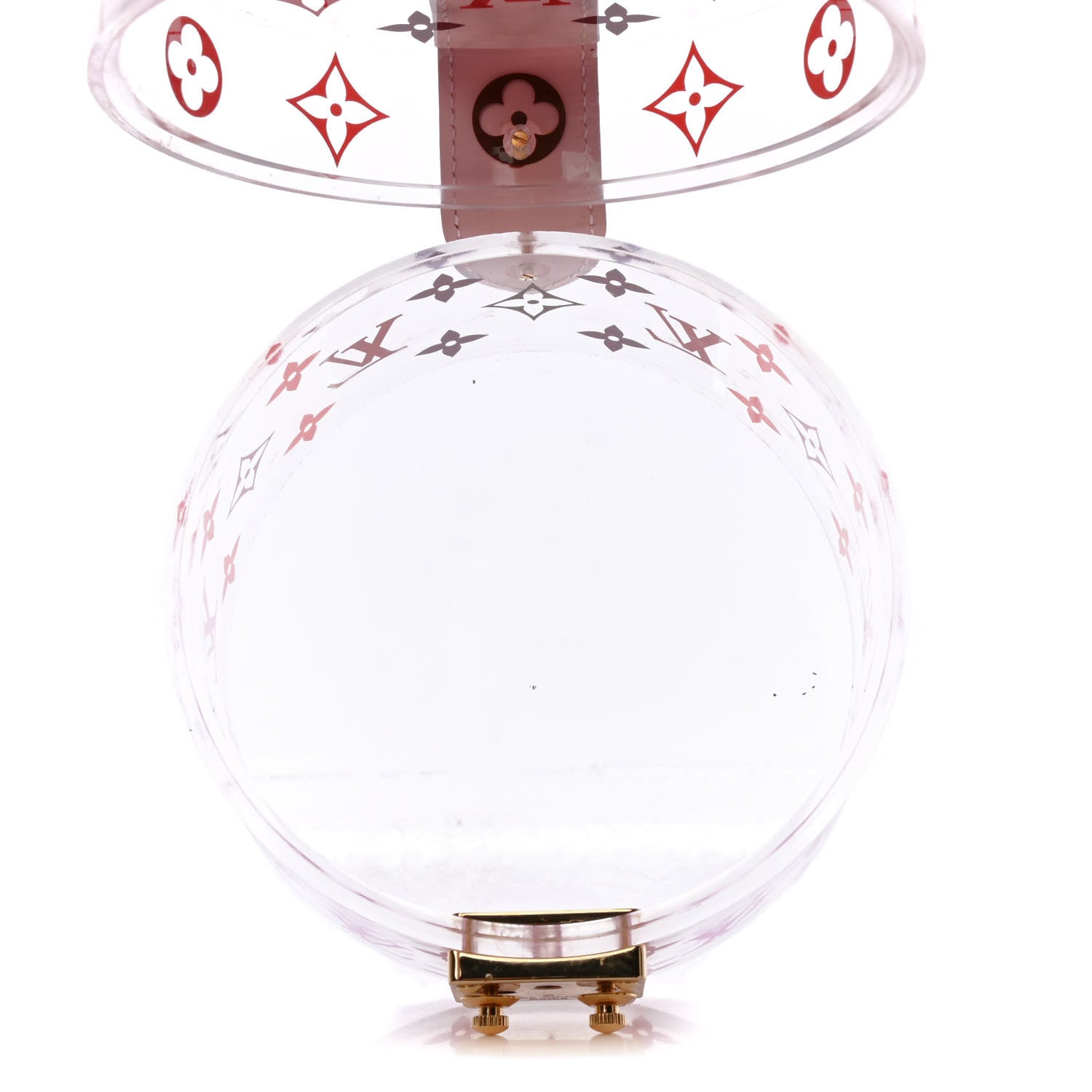 Louis Vuitton Transparent Plexiglass Box Scott Rose Ballerine 4 of 4