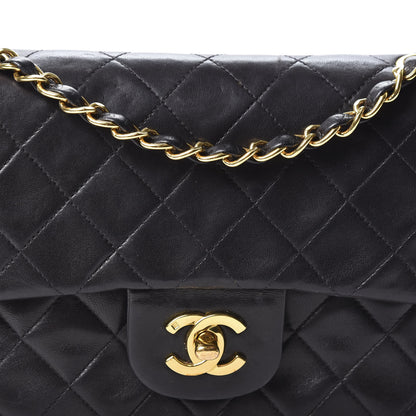 Chanel Lambskin Quilted Small Double Flap Black 10 of 10