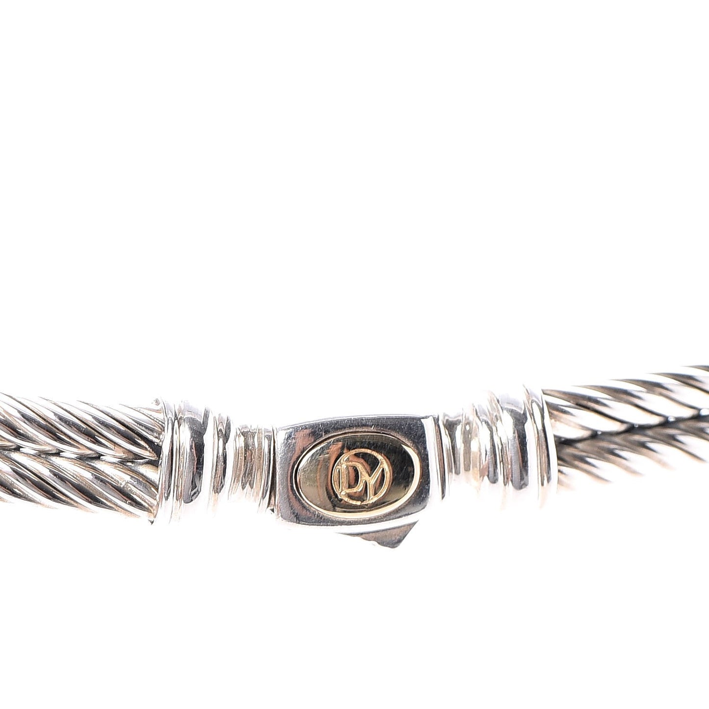 Sterling Silver Diamond Double Cable Crossover X Necklace