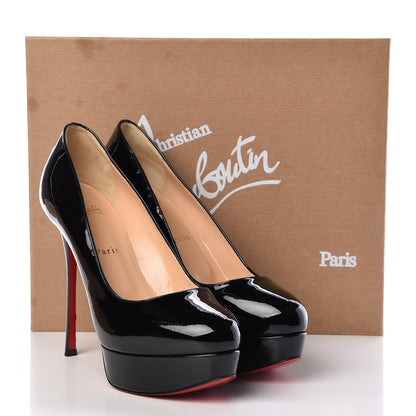 Christian Louboutin Patent Dirditta 130 Pumps 39.5 Black 8 of 8