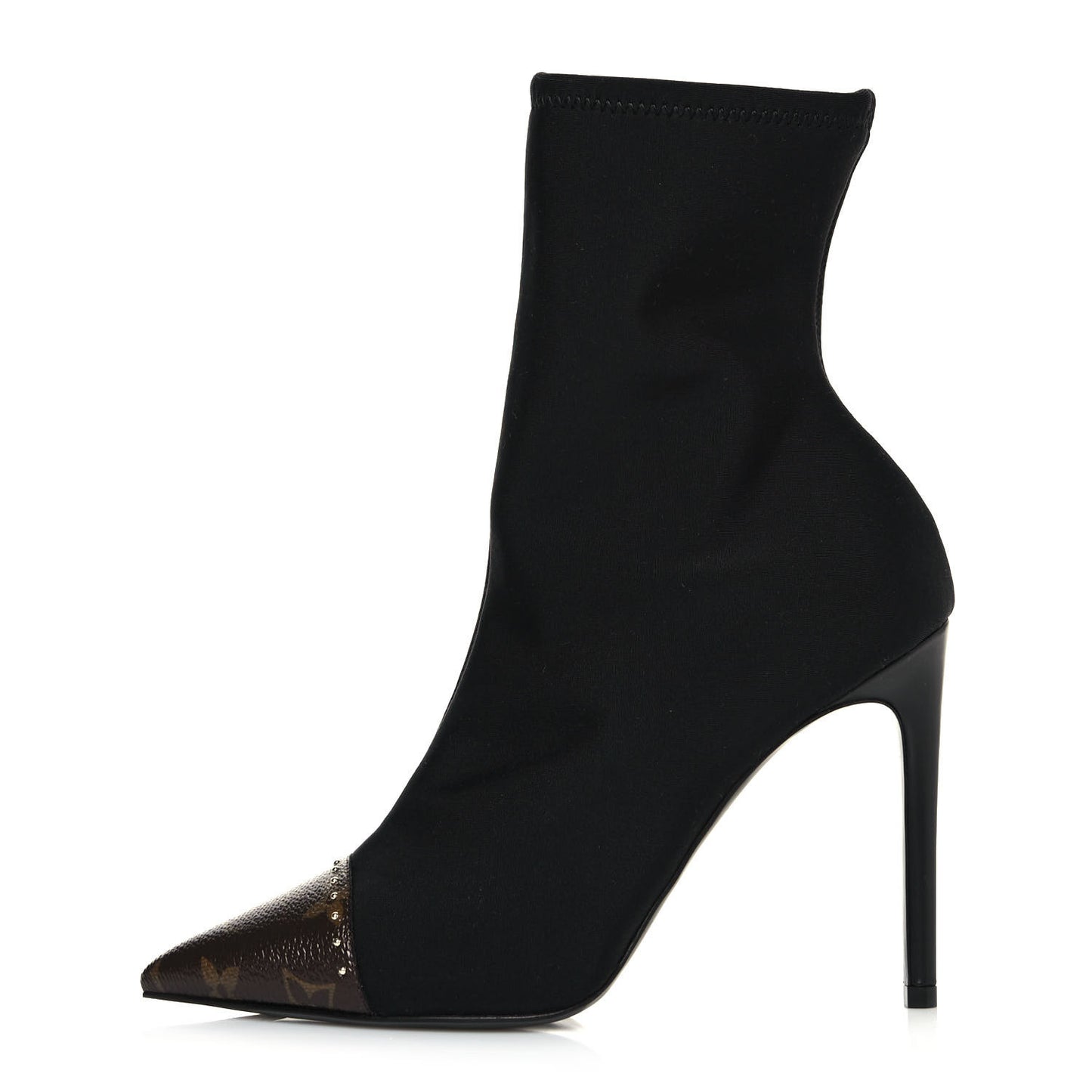 Monogram Cherie Ankle Boots 36.5 Black